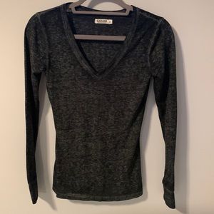 Garage Gray Womens Longsleeve
